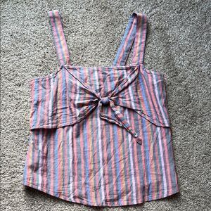 MADEWELL Striped Multicolor Women's Top